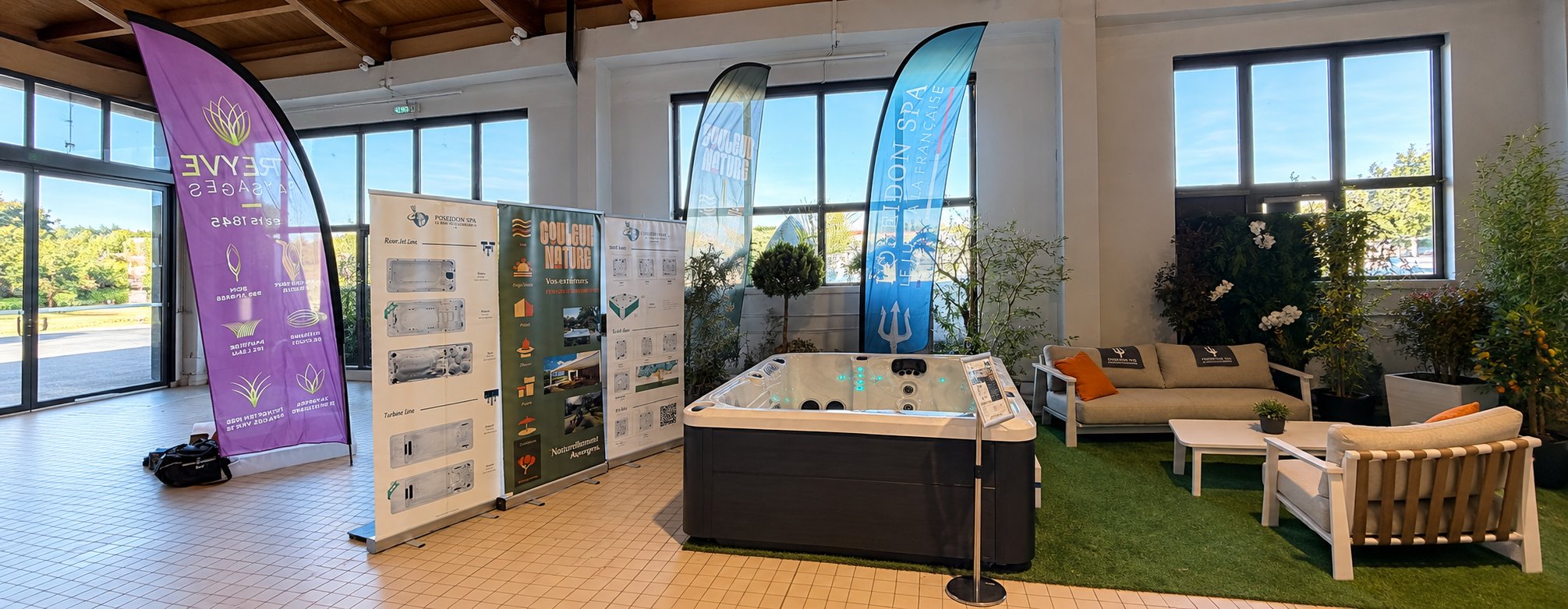 Salon Habitat Expo de Vichy 2026 : Poséidon Spa avec Couleur Nature